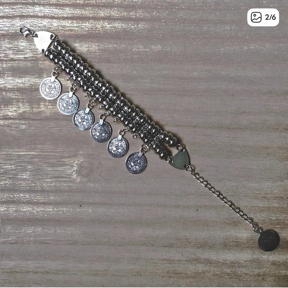 ☆✼★tribal bangle anklet ♡ ♡♡ - Picture 2 of 6